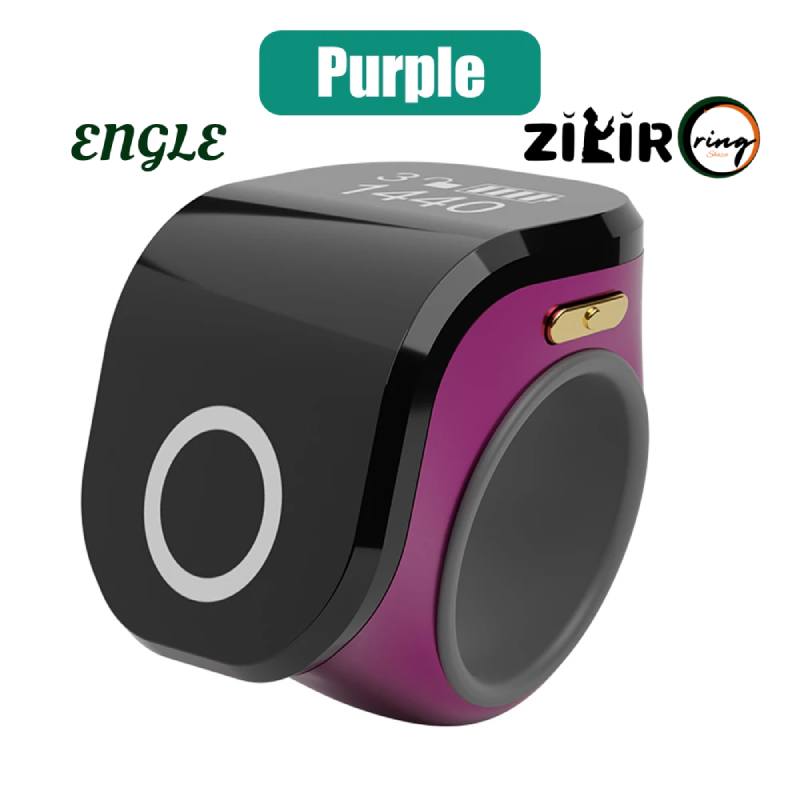 ANGLE Zikir Ring Purple Color