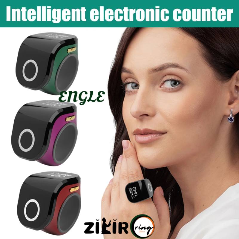 ANGLE Zikir Ring Intelligent electronic counter