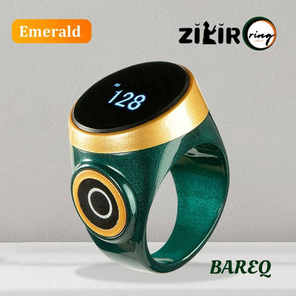 BAREQ Zikir Ring Tasbih Tally Counter for Muslims