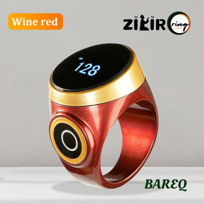 BAREQ Zikir Ring Tasbih Tally Counter for Muslims