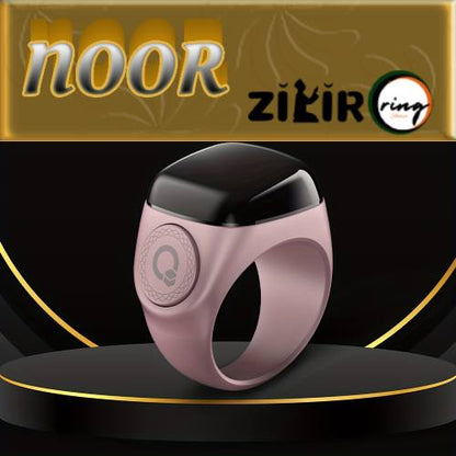 Pink Noor Zikir ring counter