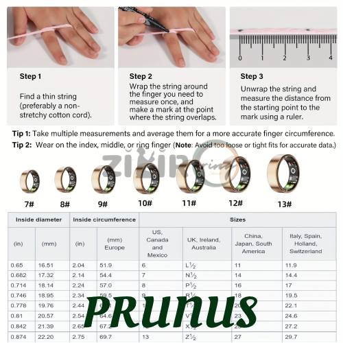 Take multiple measurements and average them for a more accurate finger circumference.