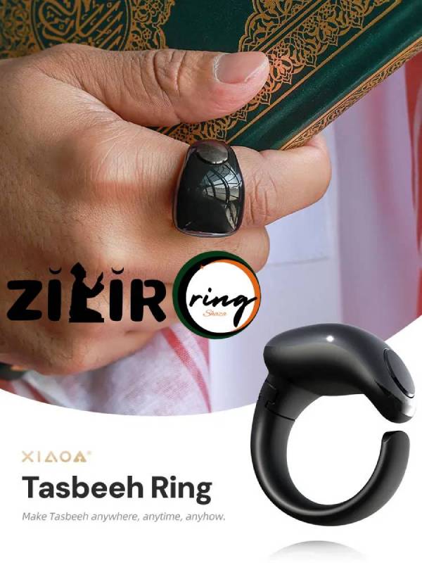 XIAOA Zikir ring tasbih allah
Make Tasbeeh anywhere ,anytime ,anyhow.