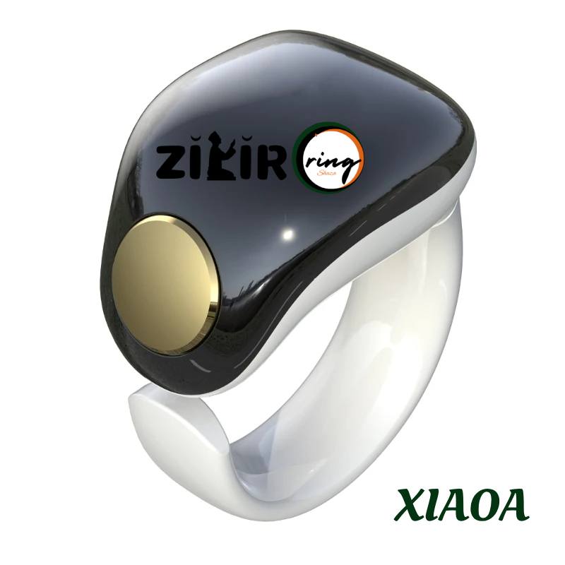 White XIAOA zikr ring Digital Waterproof Misbaha Interchangeable alloy aluminum