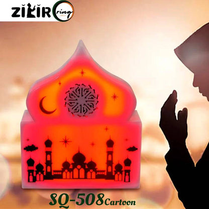 SQ-508Cartoon Azan Red LED Night Light  