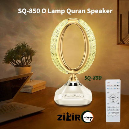 SQ-850 ZikirRing Lamp mp3 speaker with light and remote control