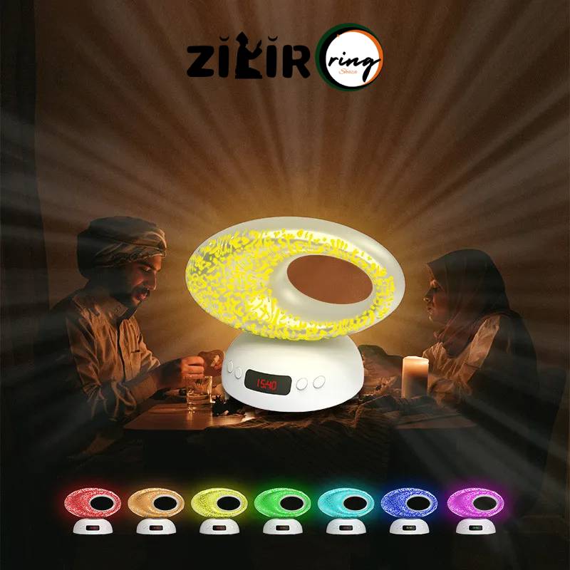 Museum Quran Speaker azan sounds speaker Quran multi color light night