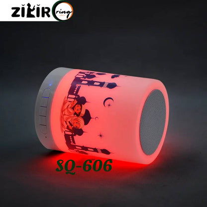 SQ-606 Zikir Ring is Red light multi-functional Quran speaker