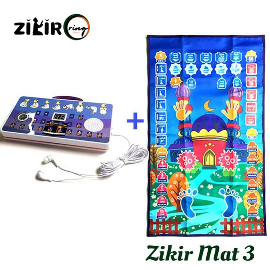 e-ZikirRing_Mat-3 kid prayer mat muslim
