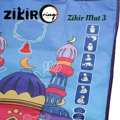 e-ZikirRing_Mat-3 praying rug soft material 
