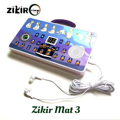 Interactive learning box for e-ZikirRing_Mat-3 with headphone 