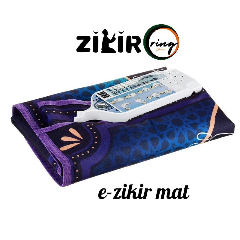 e-Zikirring Mat-1 Carpet for Children Worship with Digital Speaker Box Kid Islamic interactive.
